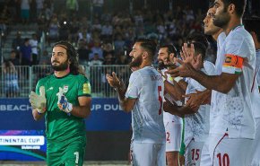 ساحلی‌بازان ایران یک‌گام تا دومین قهرمانی در امارات