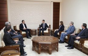 سفر جابری‌انصاری به دمشق و دیدار با بشار اسد
