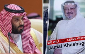 شاهد.. بن سلمان يحاول مسح صورة خاشقجي بـ