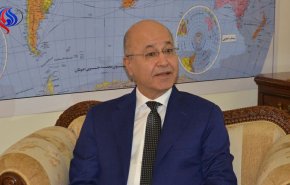 برهم صالح راهی تهران شد