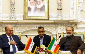 لاریجانی: بدخواهان نتوانستندعراق جدید را ناکام بگذارند/ برهم صالح: درباره یمن با صراحت کامل با عربستان صحبت می‌کنم