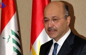 رییس جمهور عراق: بغداد بر تقویت روابط خوب با تهران تاکید دارد