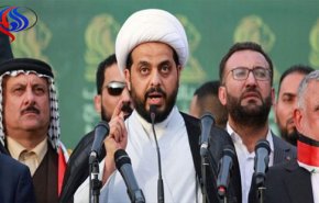 «الخزعلی» خواستار شرکت «الحشد الشعبی» در تامین امنیت مرزهای عراق شد