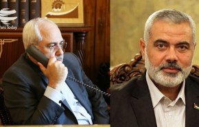 گفتگوی هنیه با ظریف/ تلاش ایران برای عدم تصویب قطعنامه محکومیت مقاومت اسلامی