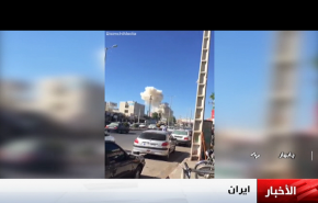بالفيديو...هكذا استهدف ارهابي مقر الشرطة في تشابهار بسيارة مفخخة