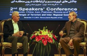 لاریجانی: رفتار آمریکا باعث بی‌نظمی بین‌المللی شده است/ ییلدریم : دلار تهدیدی علیه کشورهاست/ محکومیت حمله تروریستی چابهار