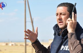 شاهد.. الاعلامي حسين مرتضی يهدد الصهاينة برسالة عبرية