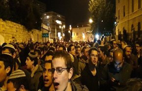 تظاهرات هزاران شهرک‌نشین صهیونیست علیه نتانیاهو 