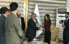 دیدار برنده جایزه صلح نوبل با هادی العامری و فالح الفیاض
