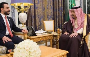 دیدار رئیس پارلمان عراق با شاه و دیگر مقامات عربستان سعودی
