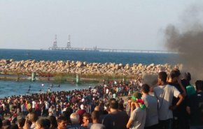 برگزاری 21 مین تظاهرات ساحلی در شمال نوار غزه