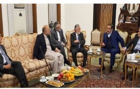 دیدار مشاوران امنیت ملی افغانستان در ادوار مختلف با شمخانی
