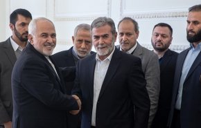 دبیرکل جنبش جهاد اسلامی فلسطین با ظریف دیدار کرد
