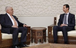 رئیس «الحشد الشعبی» عراق با بشار اسد دیدار کرد
