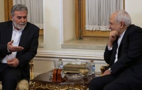 دیدار ظریف با دبیرکل جنبش جهاد اسلامی فلسطین/ ایران از آرمان های فلسطین حمایت می کند