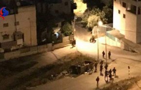 مجروحیت یک خبرنگار و نیروی امدادی فلسطینی در پی هجوم اشغالگران به شرق نابلس