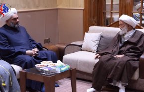 عالم برجسته اهل سنت عراق به دیدار شیخ عیسی قاسم رفت