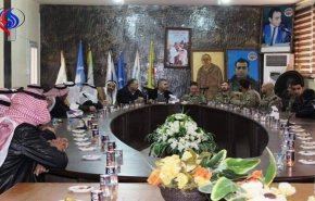 نشست فرماندهان ائتلاف متجاوز آمریکایی با کردهای سوریه