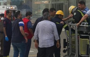 شاهد.. اختناق 29 شخصاً في حريق بالسعودية