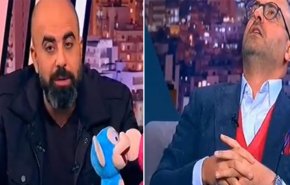 شاهد ردة فعل هشام حداد بشأن سوريا في لقائه نديم قطيش