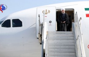 روحانی وارد استان گلستان شد