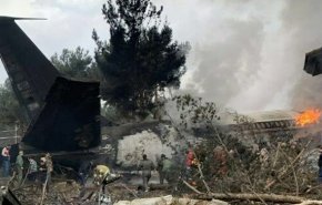 واکنش فرودگاه بیشکک قرقیزستان به سقوط هواپیمای باری در ایران