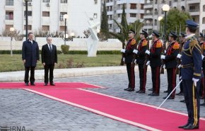 استقبال رسمی نخست وزیر سوریه از جهانگیری
