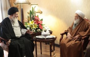 دیدار آیت‌الله علم‌الهدی با رهبر شیعیان بحرین
