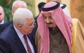 دیدار ملک سلمان و محمود عباس در ریاض