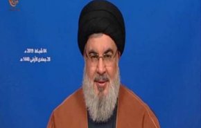استقبال سیدحسن نصرالله از دیدار رهبر انقلاب اسلامی ایران با بشار اسد