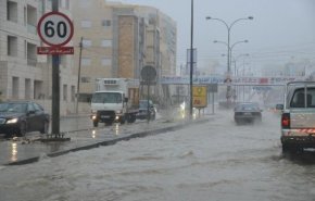 تطور المنخفض الجوي في الأردن إلى الدرجة الرابعة 