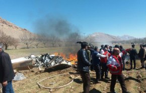 اسامی شهدای حادثه سقوط بالگرد اعلام شد