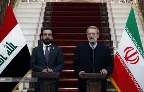 لاریجانی: برخی گروه‌های تروریستی در خاک عراق علیه ایران اقدام می‌کنند/ حلبوسی: عراق مخالف تحریم ایران است
