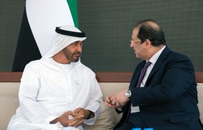 محمد بن زايد يستقبل رئيس جهاز المخابرات المصرية