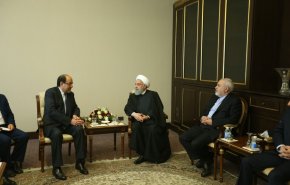 نوری مالکی و حیدرالعبادی با روحانی دیدار کردند