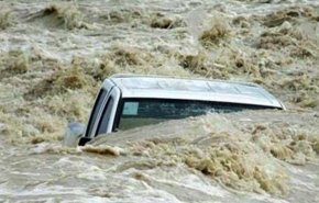 فیلمی ترسناک از بالا آمدن آب در مسیل بلوار ابوذر تهران