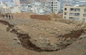 رانش زمین در جاده کن - سولقان

