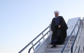 روحانی وارد اهواز شد