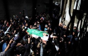 غزة تشيع شهيدين ارتقيا برصاص الاحتلال الصهيوني