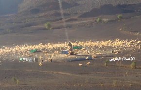 رونمایی از موشک بالستیک یمنی جدید با عنوان «بدر اف» + جزئیات و تصاویر
