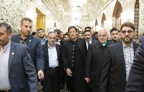 تشرف نخست‌وزیر پاکستان به حرم رضوی + تصاویر
