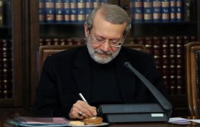لاریجانی قانون حمایت از سپاه در برابر آمریکا را به دولت ابلاغ کرد