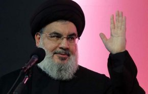 سید حسن نصرالله سخنرانی می کند 