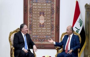 تأکید «پامپئو» و «صالح» بر تمدید معافیت عراق از تحریم ایران
