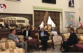 دیدار ایرج مسجدی با همتای انگلیسی خود در عراق