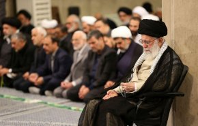 مراسم سوگواری مولای متقیان امام علی(ع) در حضور رهبر معظم انقلاب

