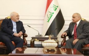 ظریف با عادل عبدالمهدی دیدار کرد
