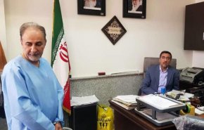 حضور نجفی در دفتر سرپرست دادسرای جنایی تهران