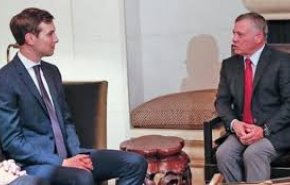 دیدار پادشاه اردن و مشاور ارشد کاخ سفید در امان
