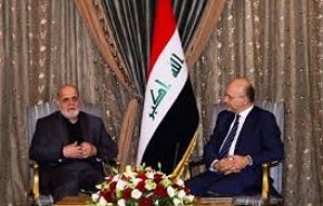 دیدار برهم صالح و و ایرج مسجدی؛ تاکید بر اهمیت تقویت روابط تهران-بغداد
